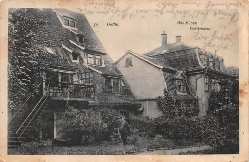 Gotha Alte Münze Gartenseite gl1925 178.692