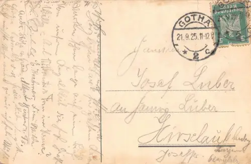 Gotha Alte Münze Gartenseite gl1925 178.692