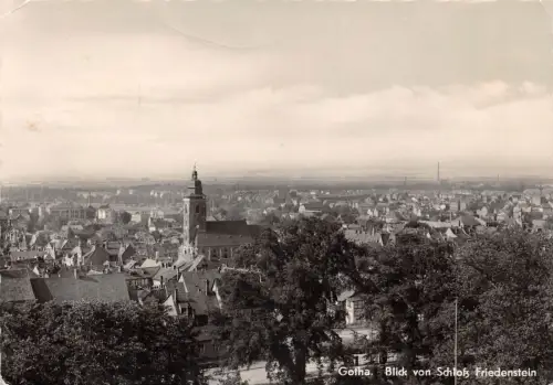 Gotha Blick von Schloß Friedenstein gl1963 178.690