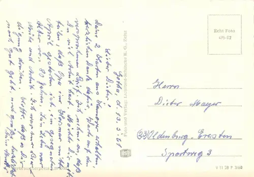 Gotha Rathaus mit Schellenbrunnen gl 178.713