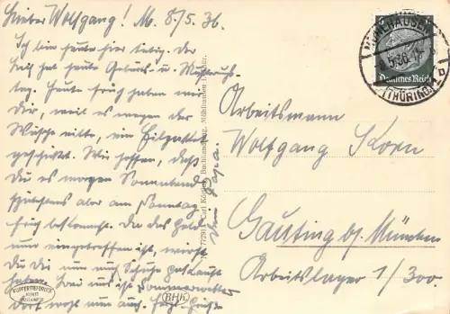 Mühlhausen i.Thür. Divi-Blasiikirche gl1936 178.732