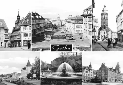 Gotha Mehrbildkarte ngl 178.743