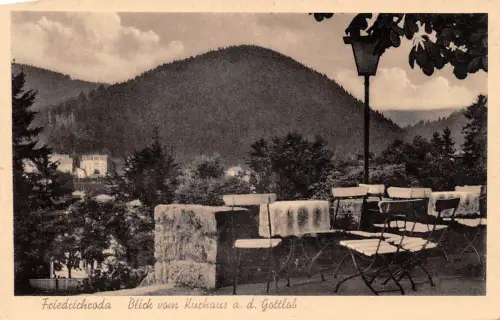 Friedrichroda Blick vom Kurhaus a. d. Gottlob gl1950 178.776