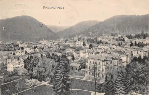 Friedrichroda Panorama gl1921 178.813