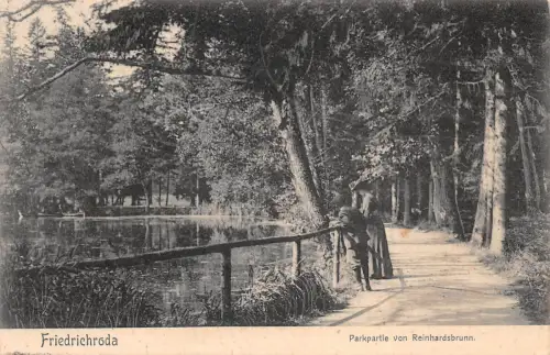 Friedrichroda Parkpartie von Reinhartsbrunn gl 178.814