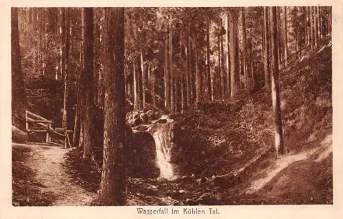 Friedrichroda Wasserfall im kühlen Grund ngl 178.823