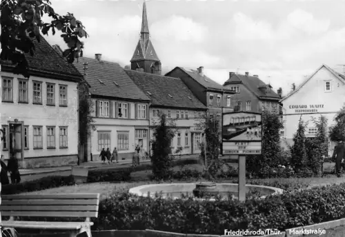 Friedrichroda Marktstraße gl1967 178.837