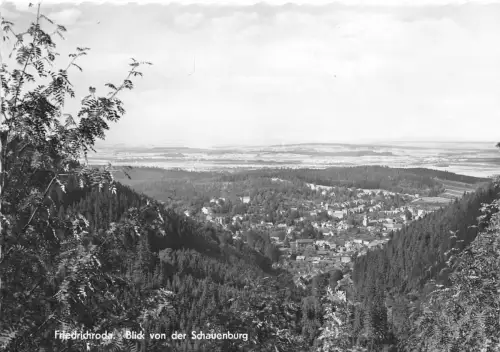 Friedrichroda Blick von der Schauenburg gl1977 178.846
