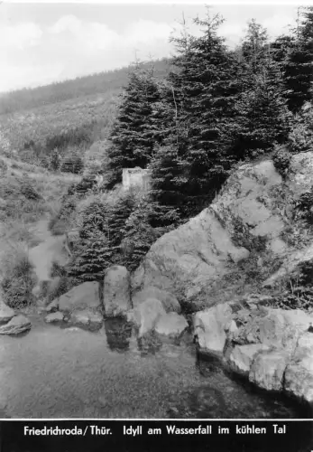 Friedrichroda Idyll am Wasserfall gl1965 178.860