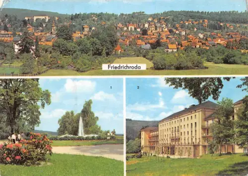Friedrichroda Mehrbildkarte gl 178.884