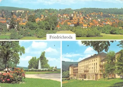 Friedrichroda Mehrbildkarte gl1978 178.877