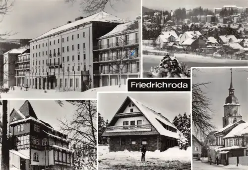 Friedrichroda Mehrbildkarte gl1986 178.891