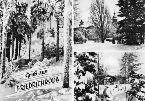 Friedrichroda Mehrbildkarte gl 178.881