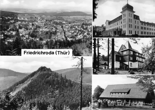 Friedrichroda Mehrbildkarte ngl 178.892