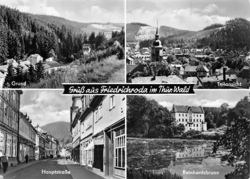 Friedrichroda Mehrbildkarte gl 178.908