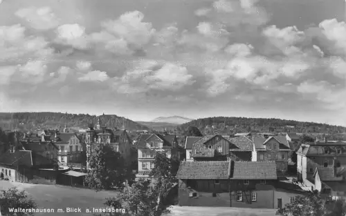 Waltershausen mit Blick auf Inselberg gl1946 178.917