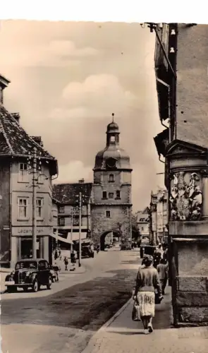 Waltershausen Blick zum Nikolaustor gl1958 178.921