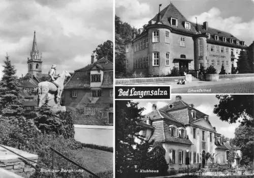 Bad Langensalza Mehrbildkarte gl1972 178.936