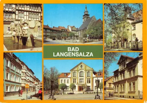 Bad Langensalza Mehrbildkarte gl1983 178.938
