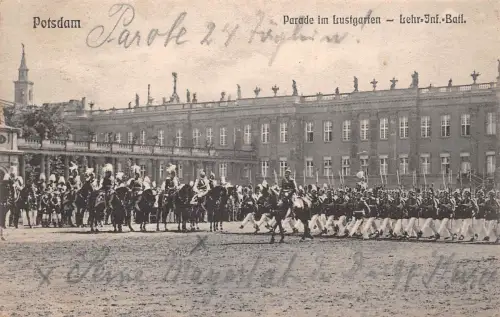 Potsdam Parade im Lustgarten - Lehr-Inf.-Batl. gl1906 179.003