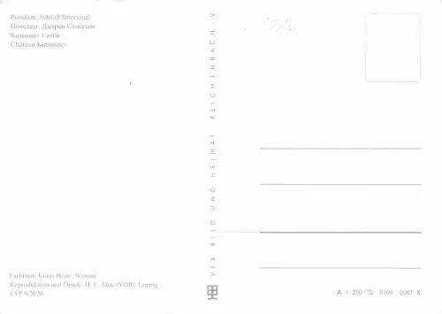 Potsdam - Sanssouci Schloß ngl 178.990