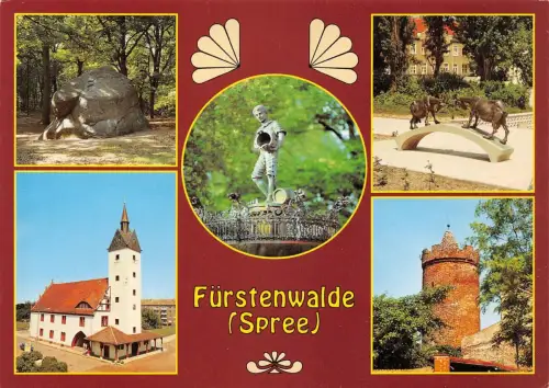 Fürstenwalde (Spree) Mehrbildkarte ngl 179.057