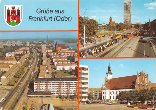 Frankfurt (Oder) Mehrbildkarte gl1992 179.030