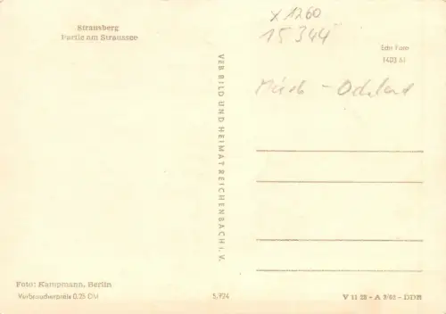 Strausberg (Mark) Partie am Straussee ngl 179.074