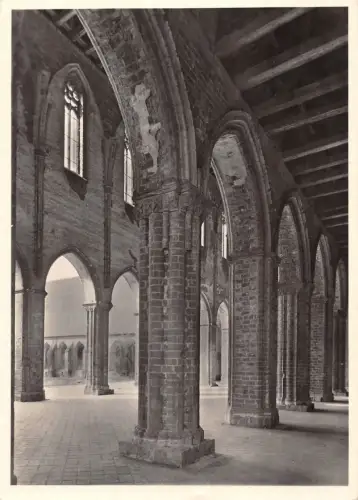 Kloster Chorin Blick durch das Langhaus ngl 179.099