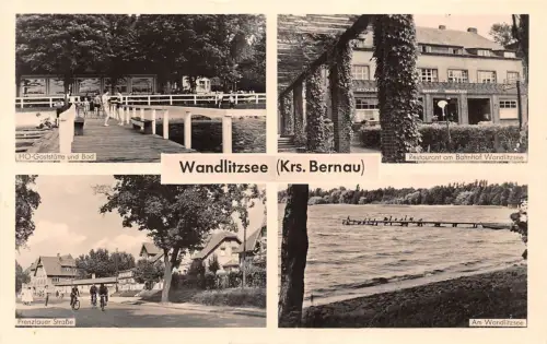 Wandlitzsee Mehrbildkarte gl1961 179.086
