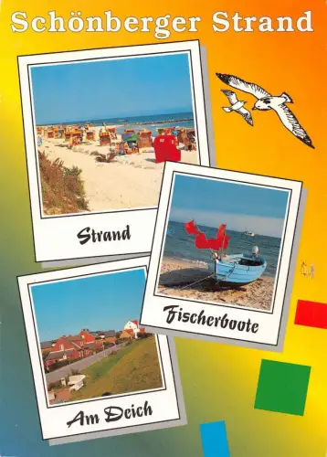 Schönberg/Ostsee Strand Mehrbildkarte gl 179.104
