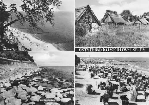 Koserow Mehrbildkarte gl 179.219