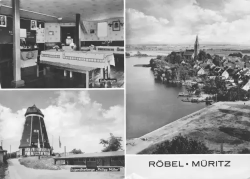 Röbel (Müritz) Mehrbildkarte gl1968 179.185