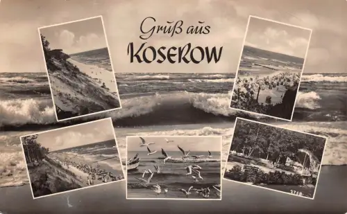 Koserow Mehrbildkarte gl1961 179.220