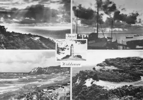 Hiddensee Mehrbildkarte gl 179.304
