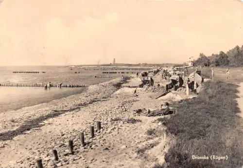 Dranske (Rügen) Strand gl1962 179.296