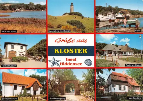 Kloster (Hiddensee) Mehrbildkarte gl1994 179.302