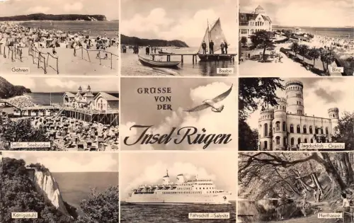 Insel Rügen Mehrbildkarte ngl 179.316