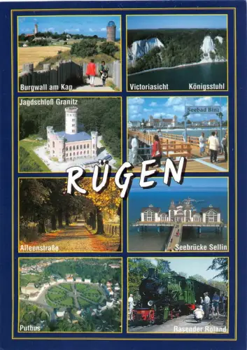 Insel Rügen Mehrbildkarte gl2006 179.317