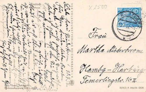 Rostock Rathaus gl1956 179.397