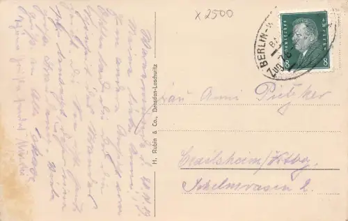 Rostock-Warnemünde Promenade mit Strand bahnpgl1929 179.418