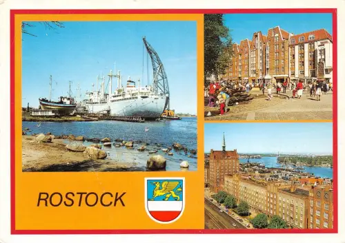 Rostock Mehrbildkarte gl 179.402