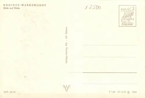 Rostock-Warnemünde Blick au Mole ngl 179.423