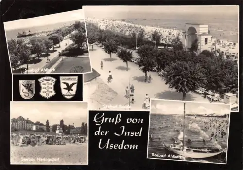 Usedom Mehrbildkarte gl1967 179.441