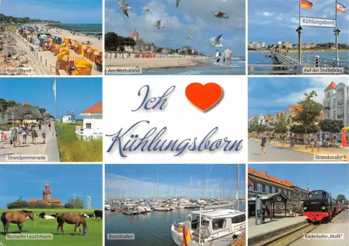 Kühlungsborn Mehrbildkarte gl2015 179.455