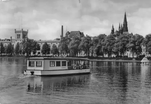 Schwerin Fähre "Schwerin" auf dem Pfaffenteich gl1970 179.478