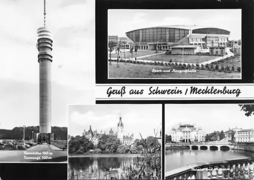 Schwerin Mehrbildkarte gl1968 179.486