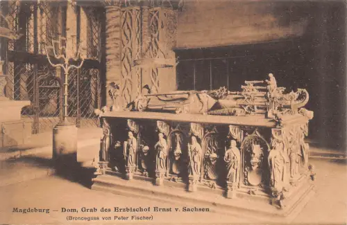 Magdeburg Dom Grab des Erzbischof ngl 179.512