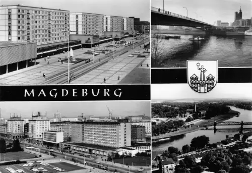 Magdeburg Mehrbildkarte gl 179.524