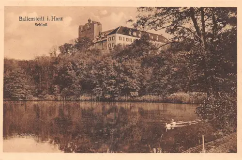 Ballenstedt, Harz, Schloß ngl 179.546